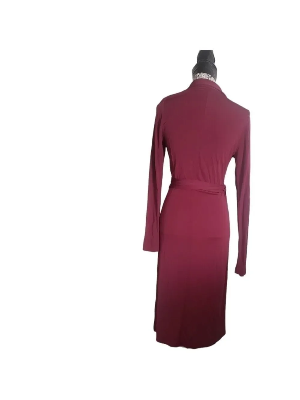 Babaton Long Sleeve Wrap Dress - Picture 2 of 11